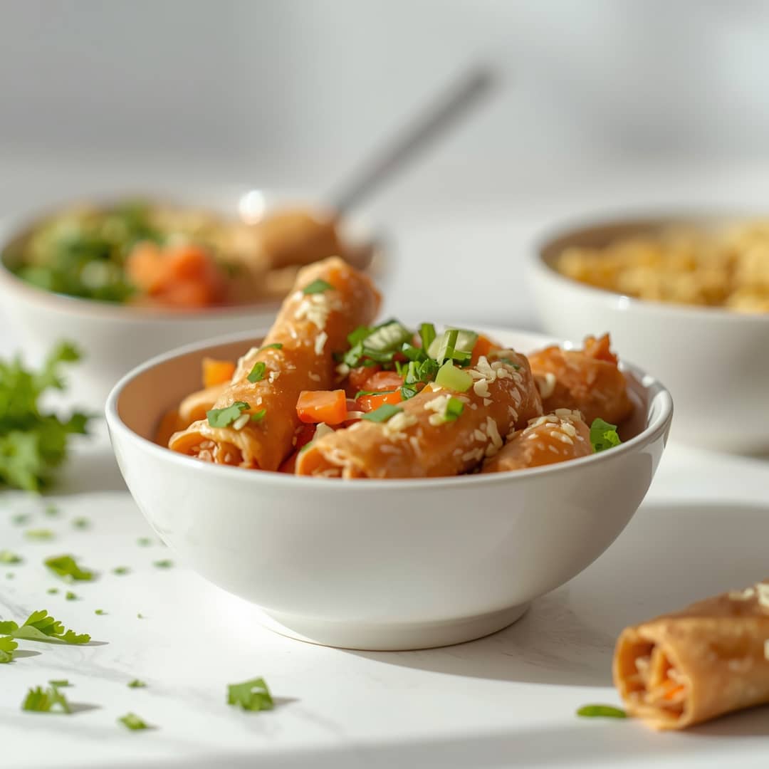 Easy High Protein Egg Roll Bowl 2 Easy High Protein Egg Roll Bowl