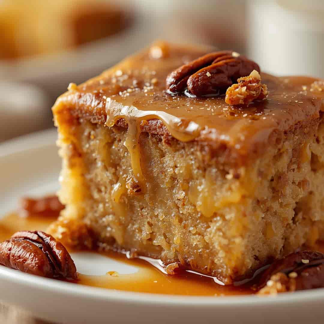 Easy Homemade Butter Pecan Cake