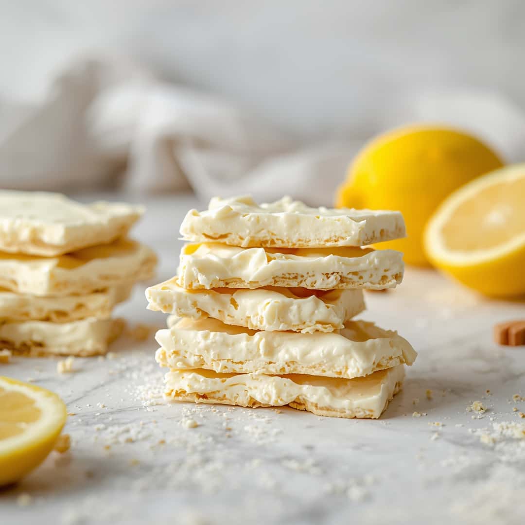 Easy Lemon Cheesecake Yogurt Bark 2 Easy Lemon Cheesecake Yogurt Bark
