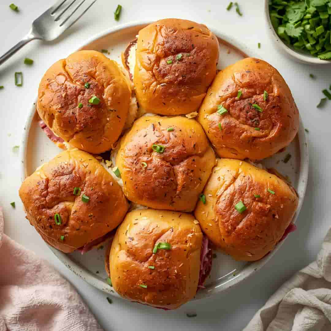 Easy Reuben Sliders