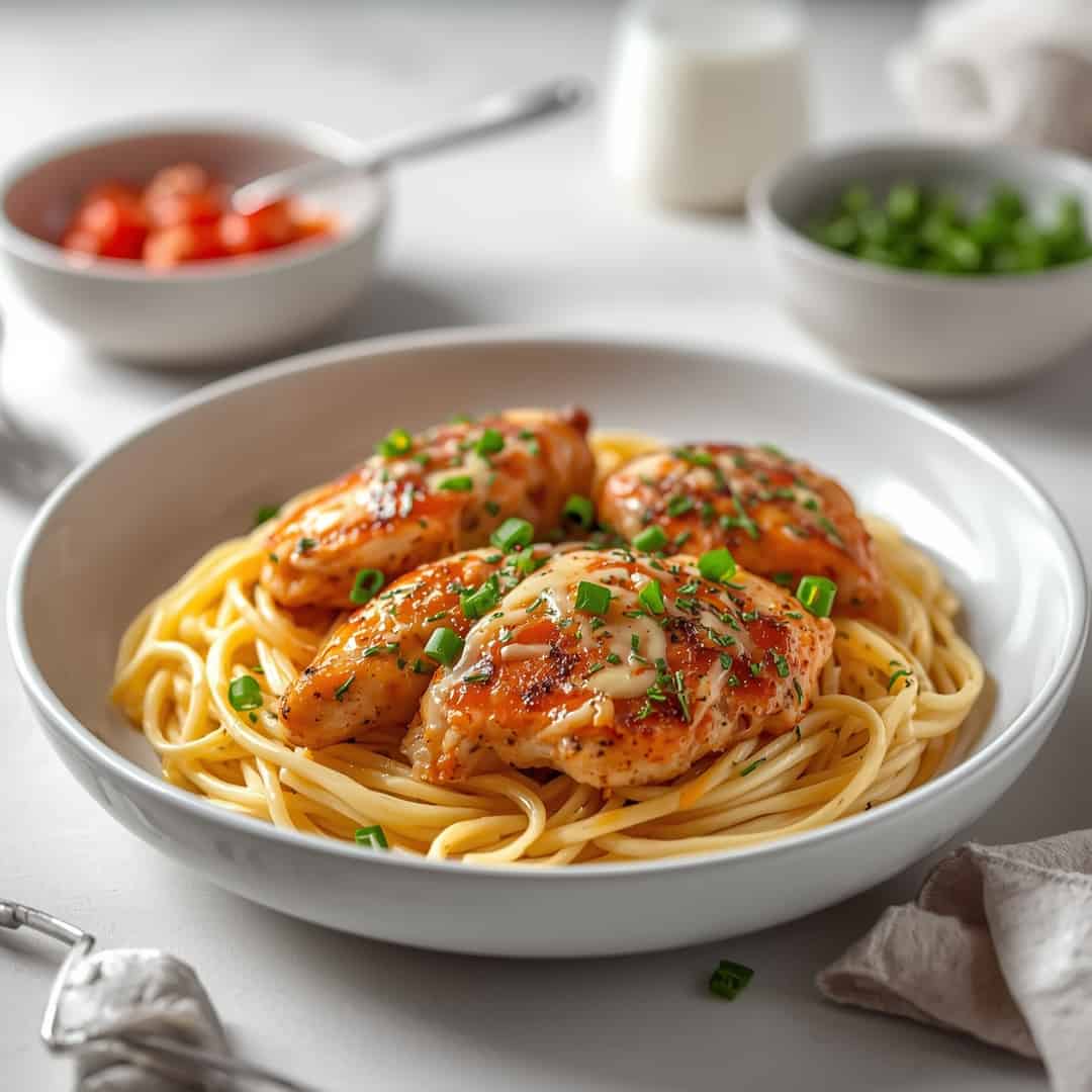 Flavorful Crockpot Parmesan Garlic Chicken