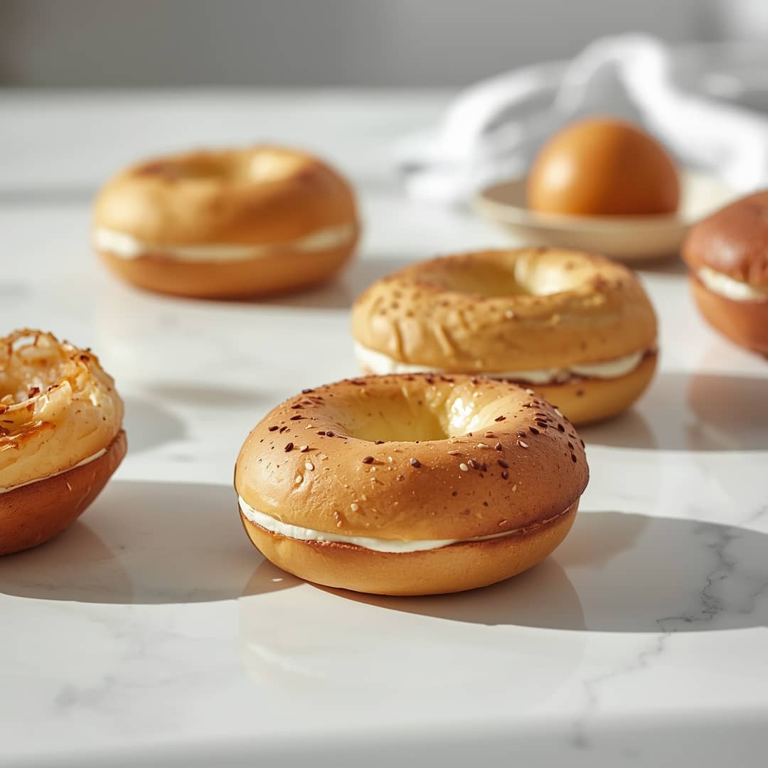 Fluffy Healthy Greek Yogurt Bagels 2 Fluffy Healthy Greek Yogurt Bagels
