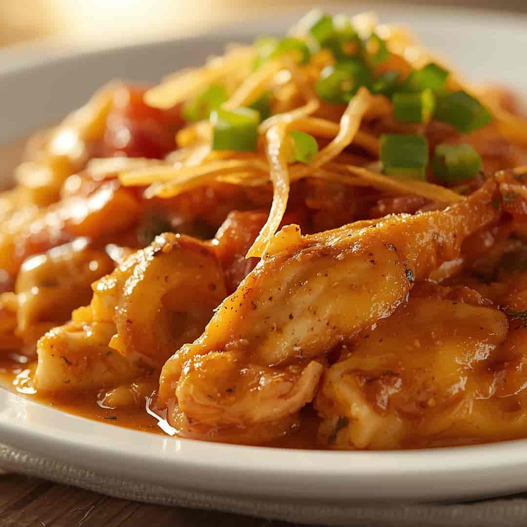 Chicken Taco Casserole 2 Forgotten Chicken