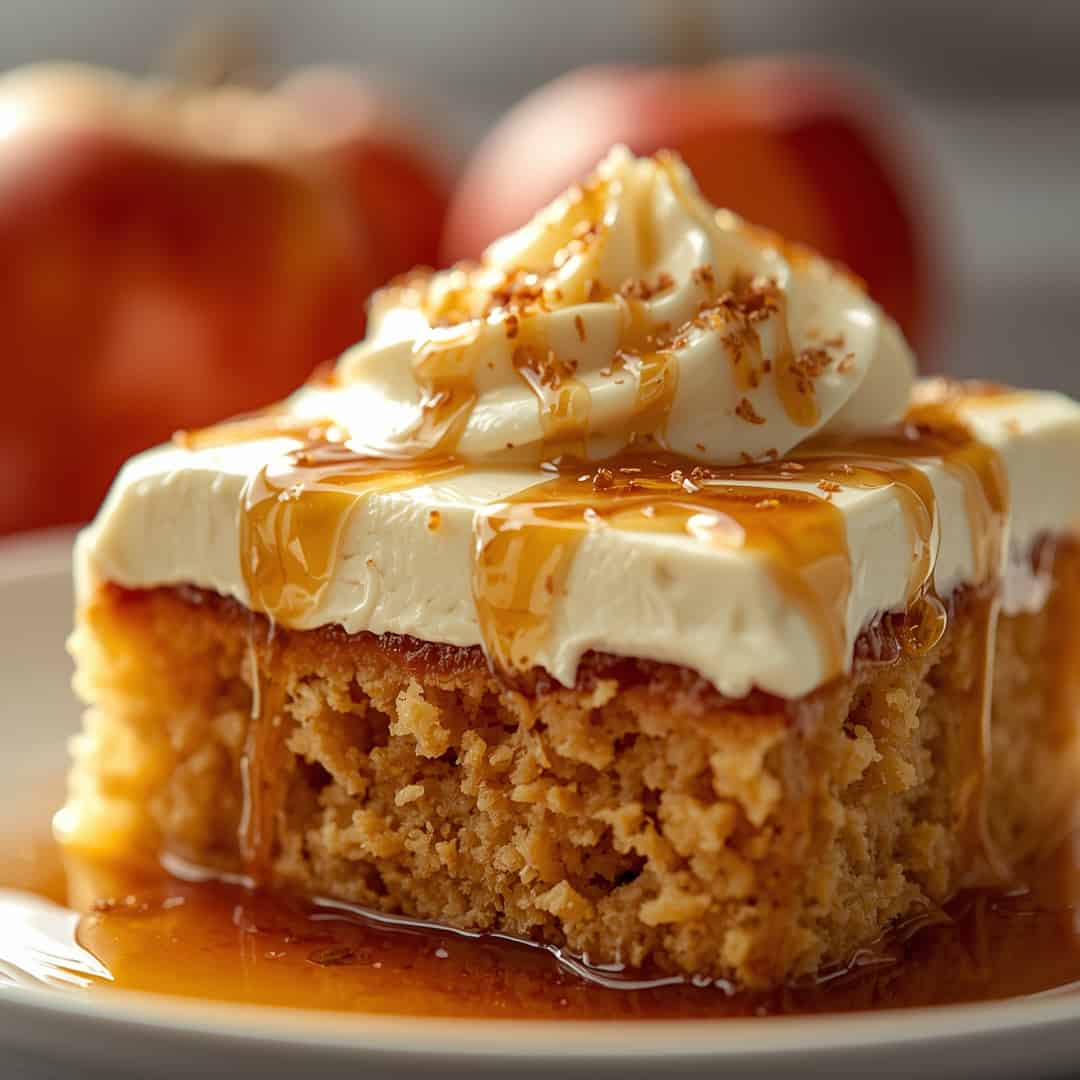 Fresh Apple Cake Cream Cheese Frosting