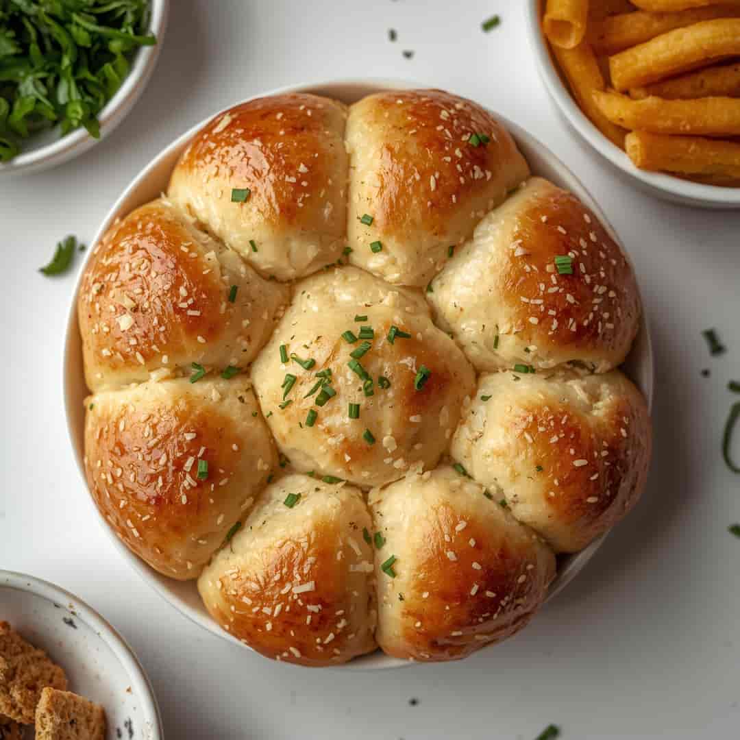 Game Day Cheese Garlic Pull-Apart Bread