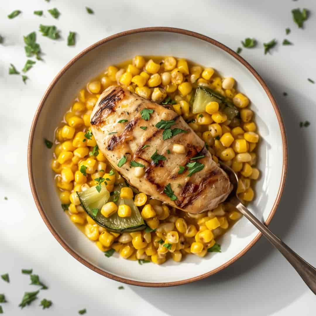 Garlic Butter Chicken Zucchini Corn 2 Garlic Butter Chicken Zucchini Corn