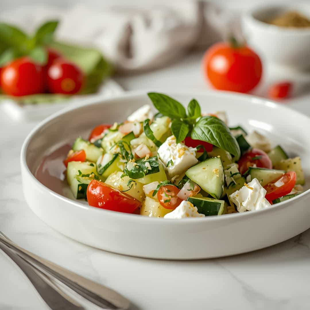 Greek Cucumber Salad