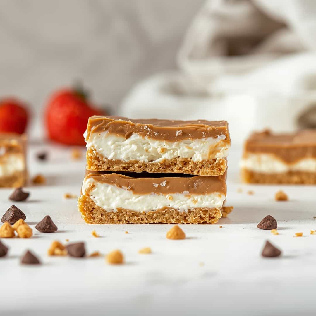 Greek Yogurt Peanut Butter Protein Bars