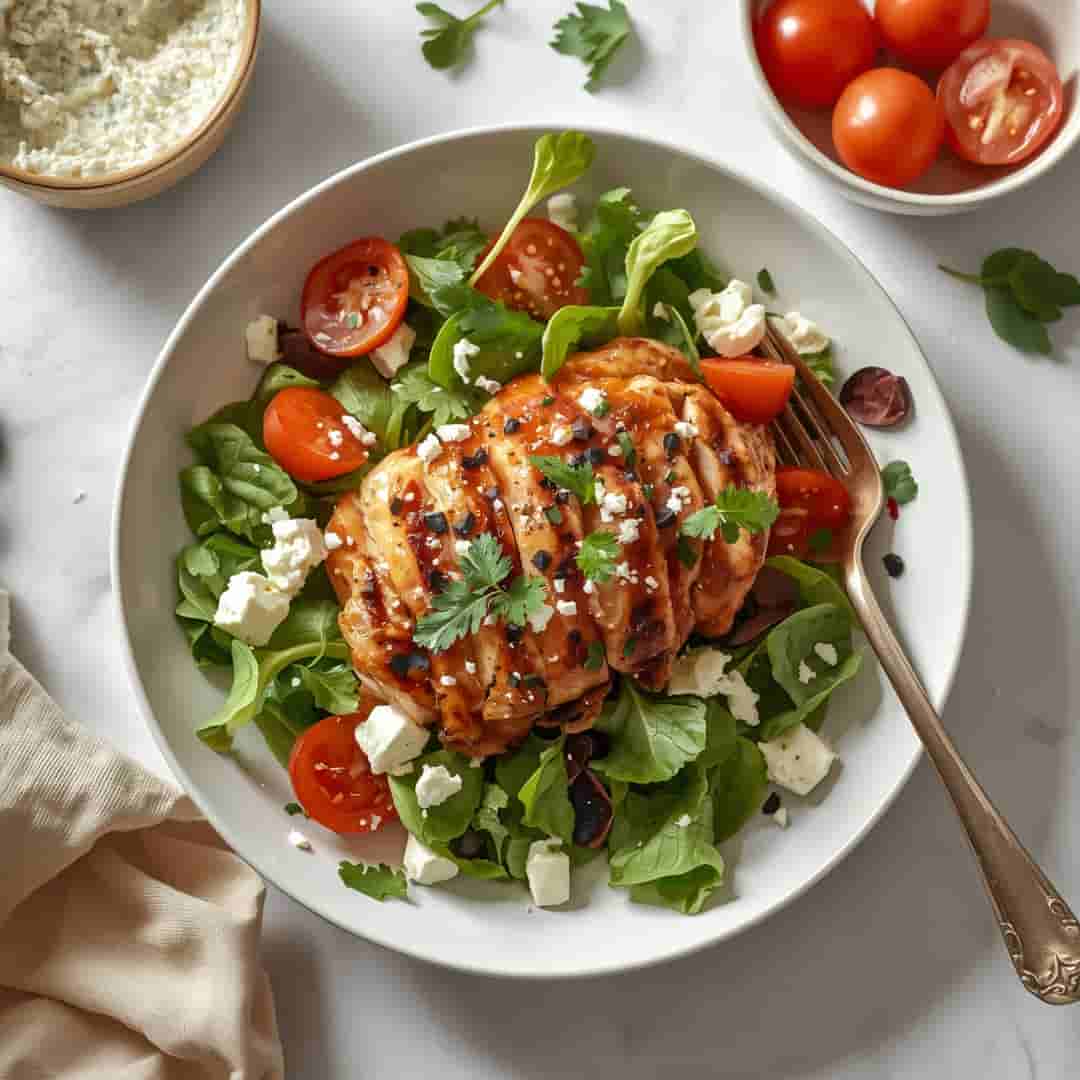 Healthy Greek Salad Chicken
