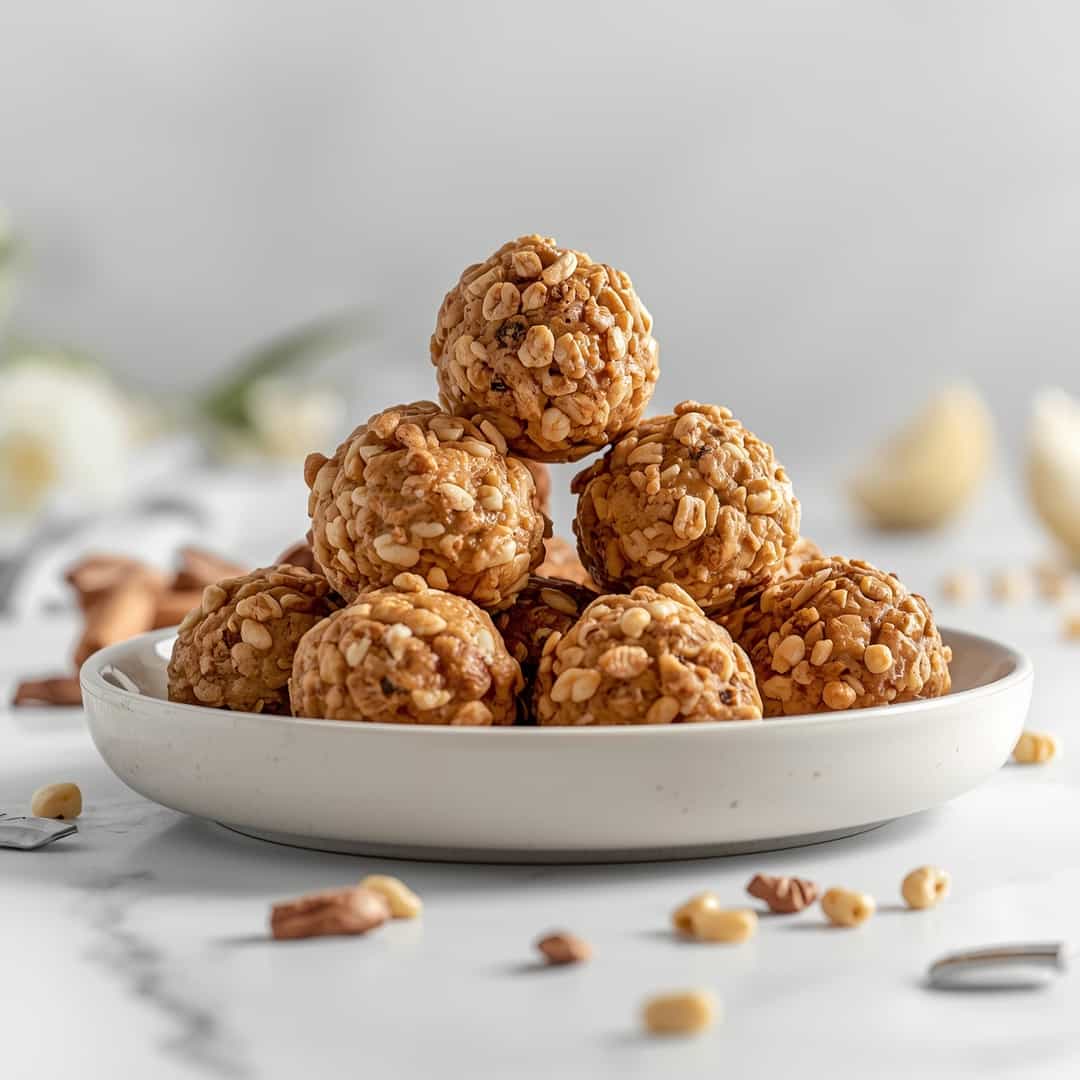 Healthy Protein Balls Rice Krispies 2 Healthy Protein Balls Rice Krispies
