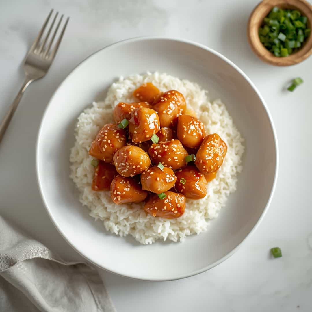 Healthy Sesame Chicken