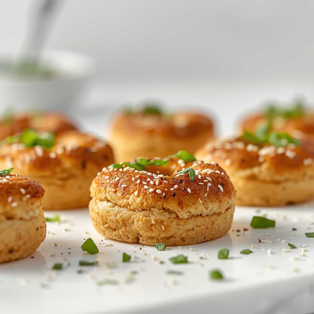 High Protein Bagel Bites