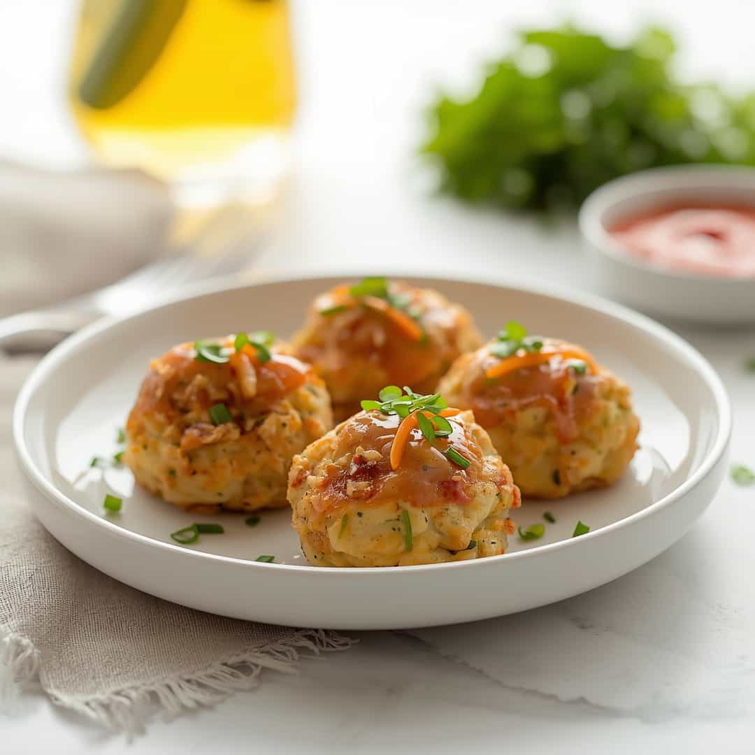 High Protein Chicken Zucchini Poppers 2 High Protein Chicken Zucchini Poppers