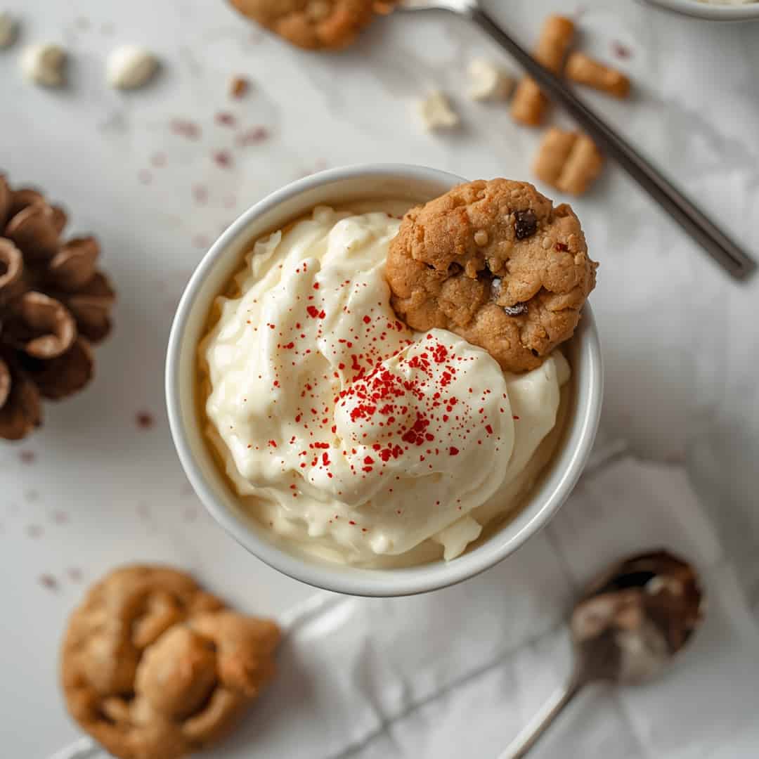 Holiday Christmas Cookies Vanilla Pudding