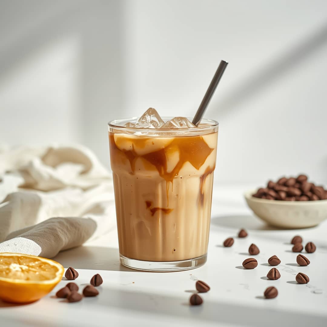 Homemade Vanilla Iced Coffee