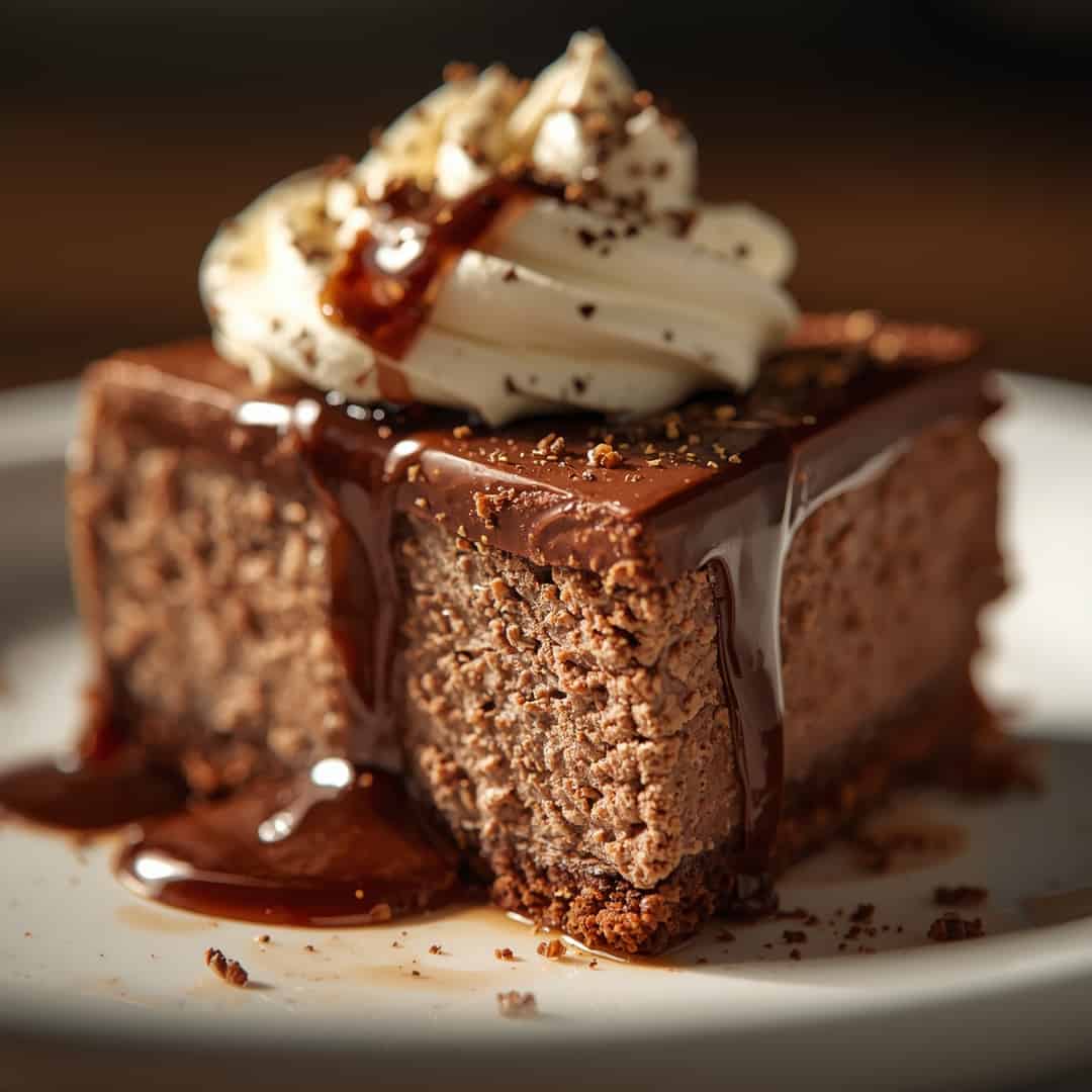 Hot Chocolate Cheesecake 2 Hot Chocolate Cheesecake