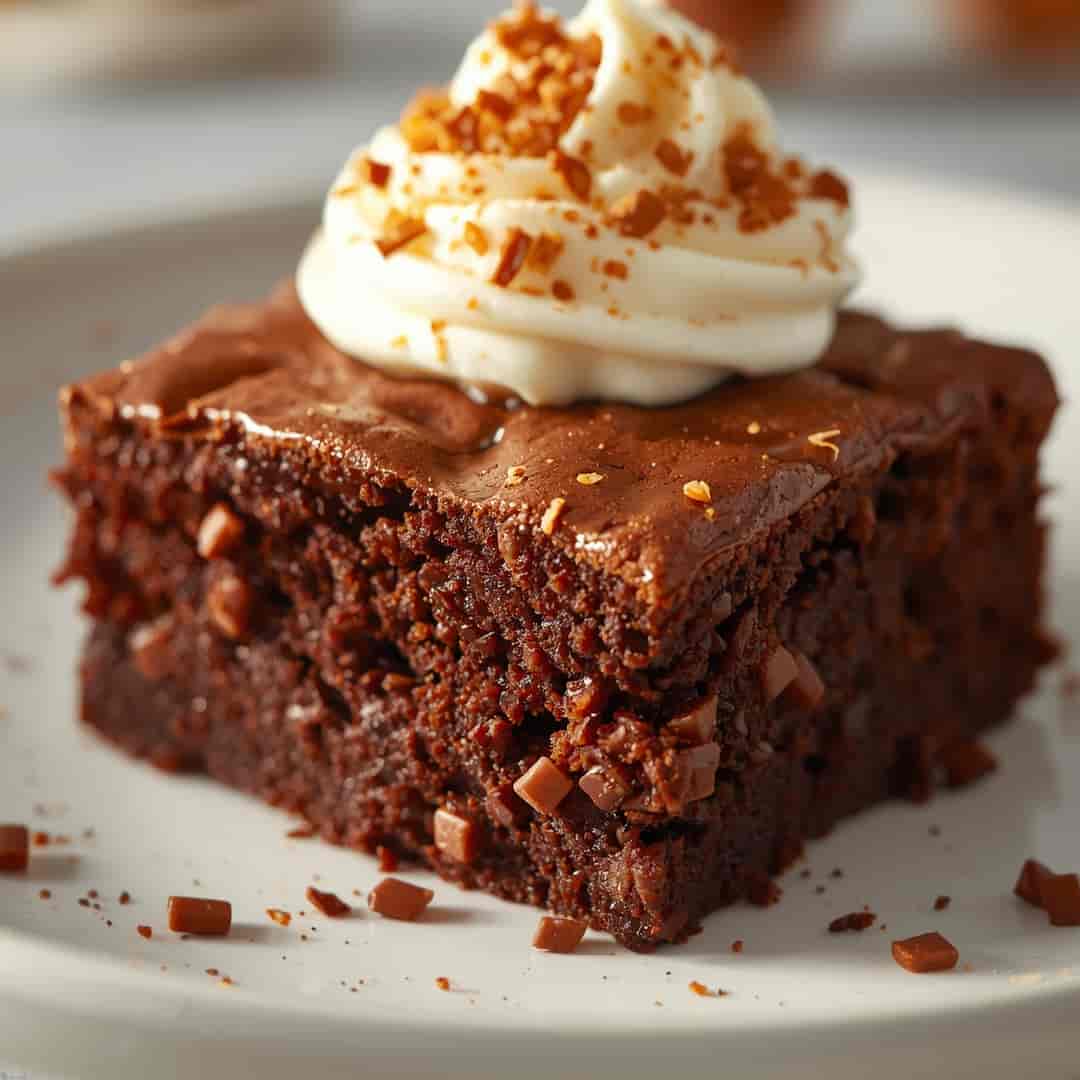 Hot Chocolate Poke Cake 2 Hot Chocolate Poke Cake