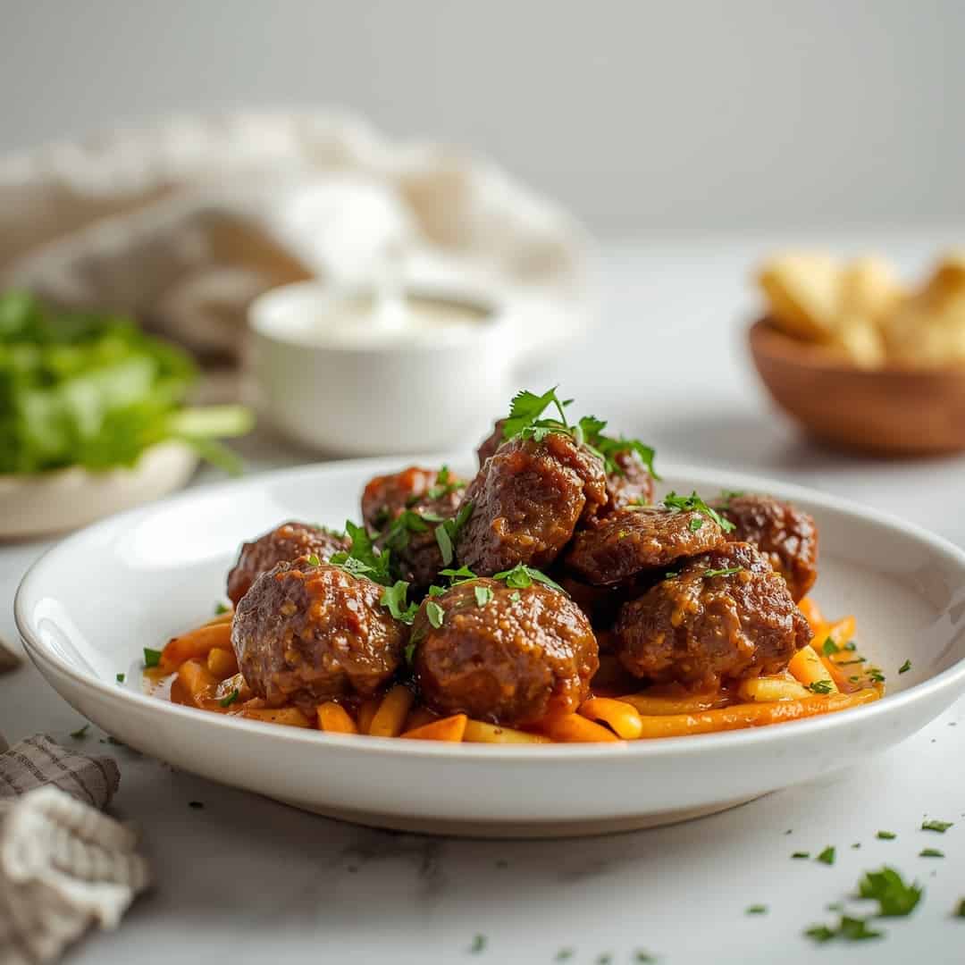 Irresistible Slow Cooker Garlic Butter Beef Bites