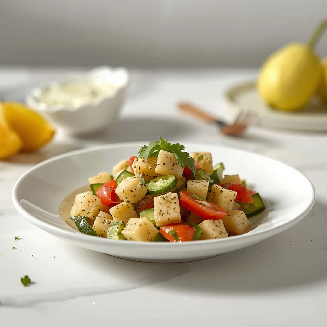 Jalapeno Popper Cucumber Salad