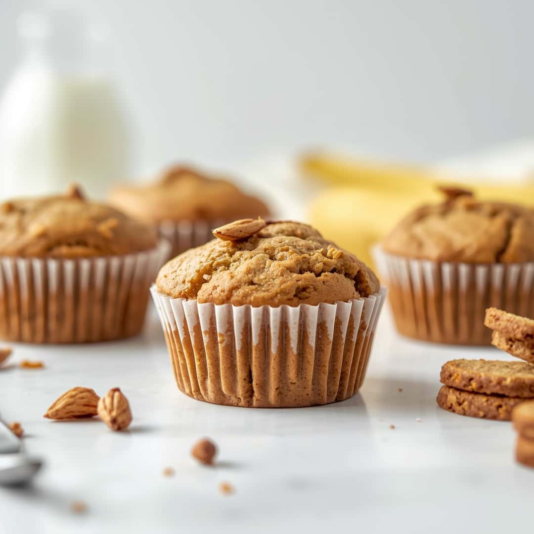 Low Calorie Greek Yogurt Banana Muffins Recipe