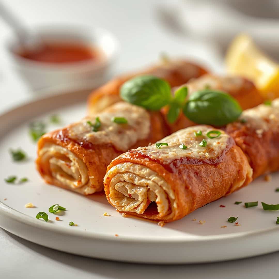 Low-Calorie Pizza Rolls
