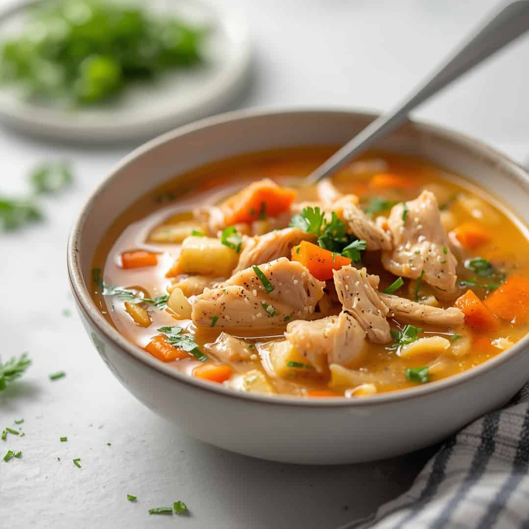 Make-Ahead Chicken Soup