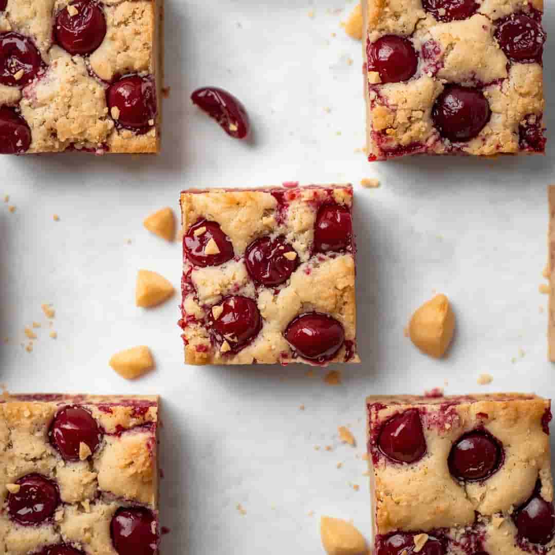 Maraschino Cherry Sugar Cookie Bars Recipe
