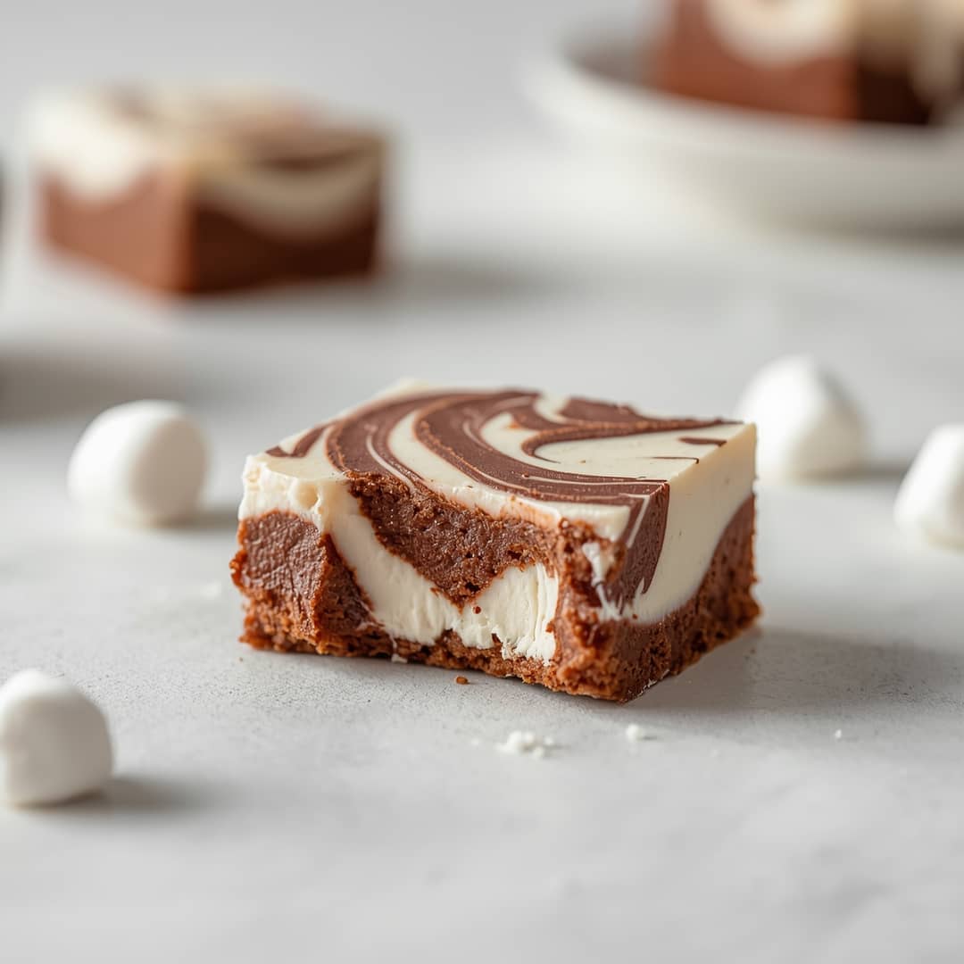 Melt In Your Mouth Marshmallow Swirl Fudge Pure Bliss