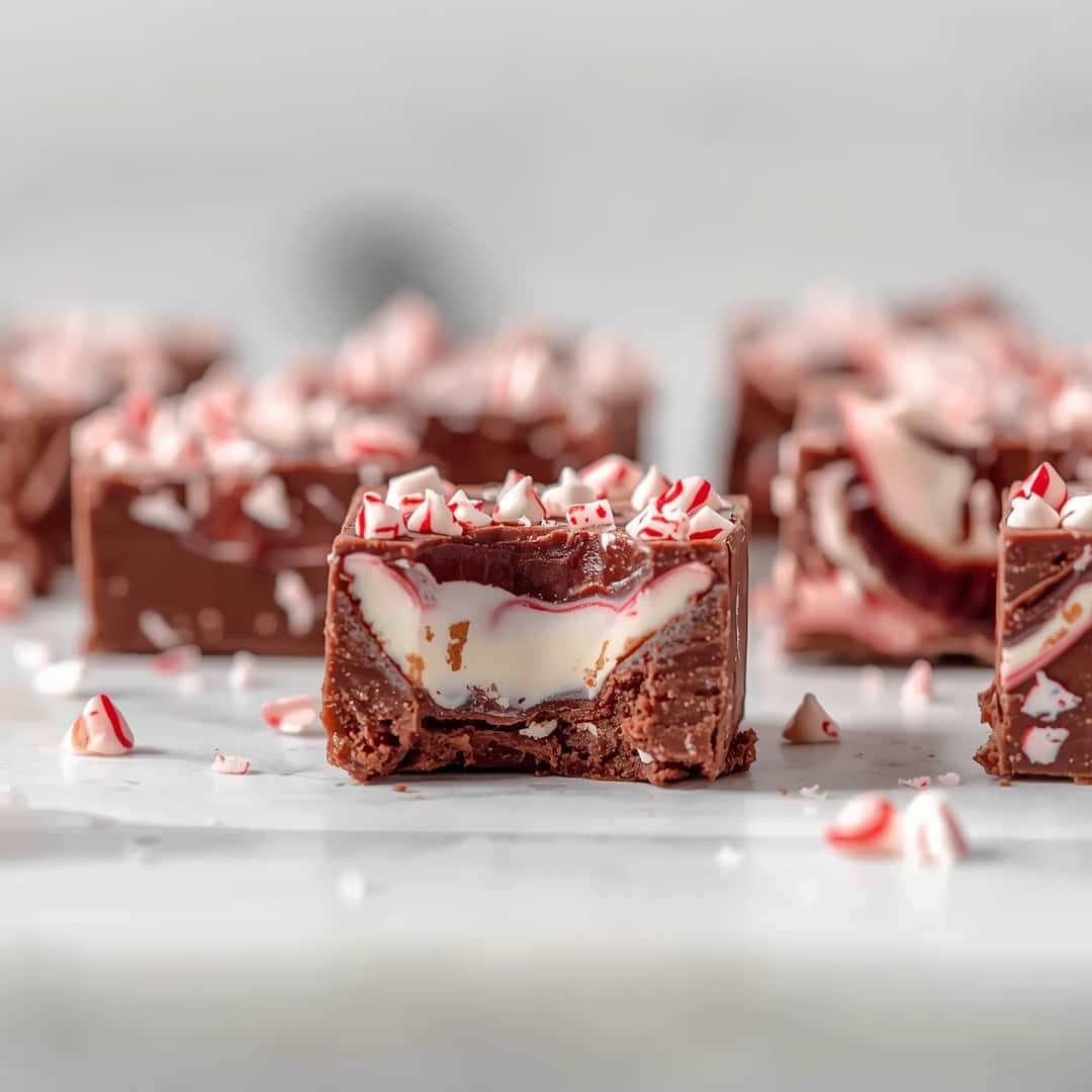 Melt In Your Mouth Peppermint Swirl Fudge A Festive Dream