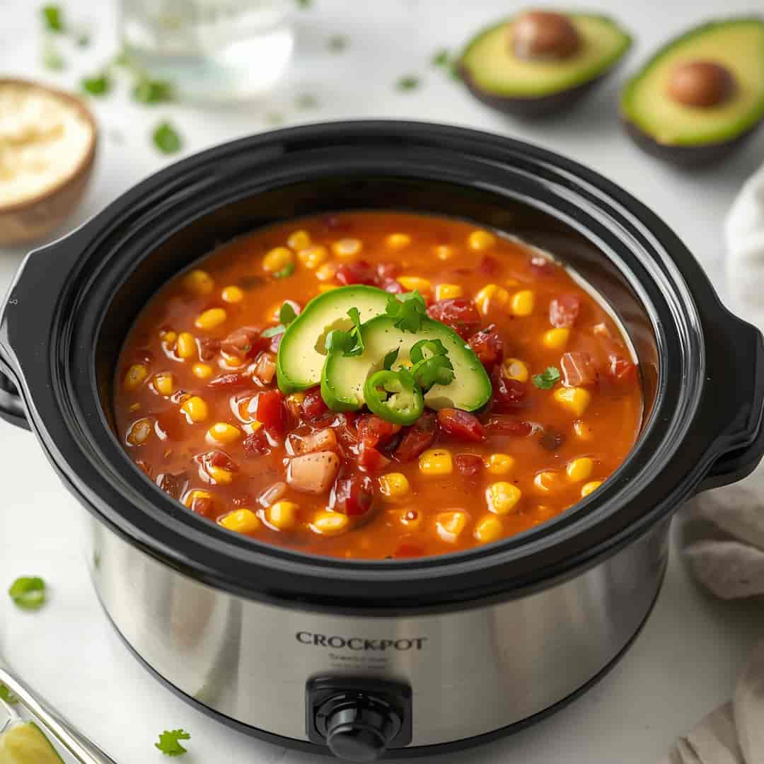 Mexican Street Corn Soup Crockpot 2 Mexican Street Corn Soup Crockpot
