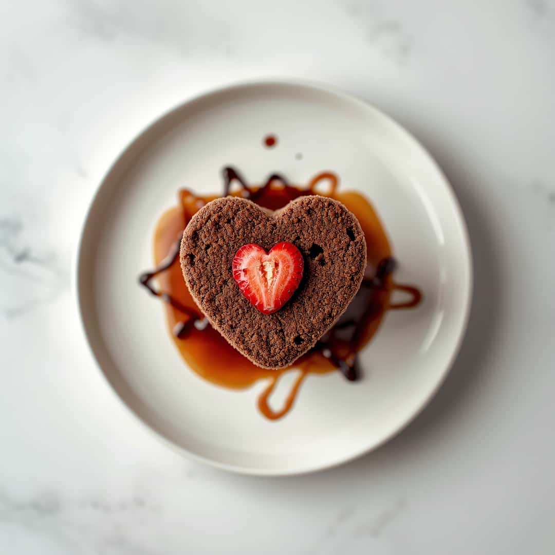 Mini Heart Shaped Chocolate Cake 2 Mini Heart Shaped Chocolate Cake