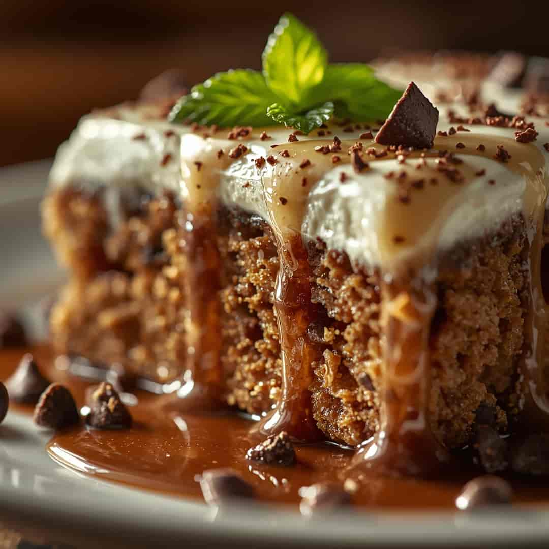 Mint Chocolate Chip Cake