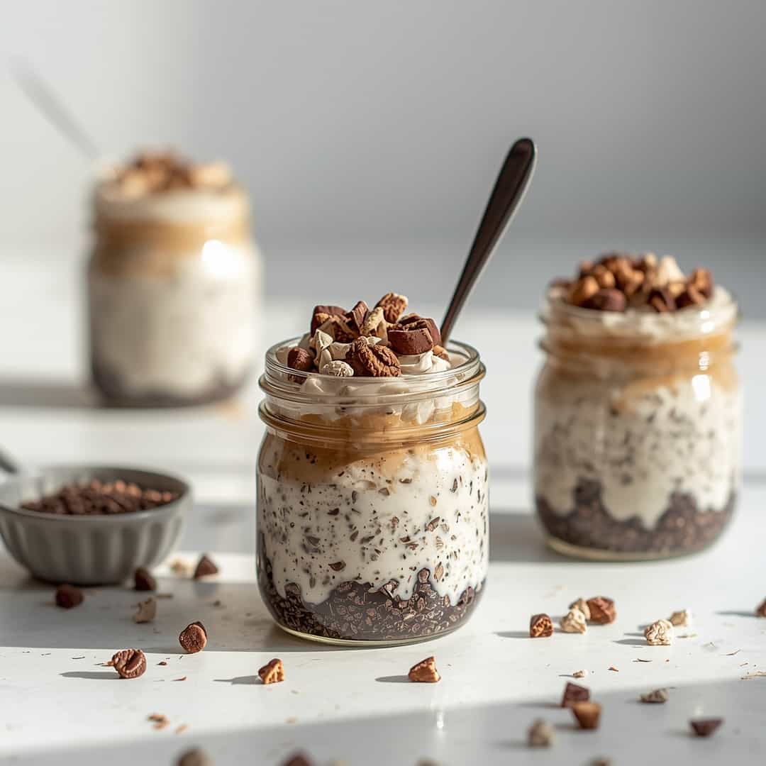 Moose Tracks Overnight Oats 2 Moose Tracks Overnight Oats