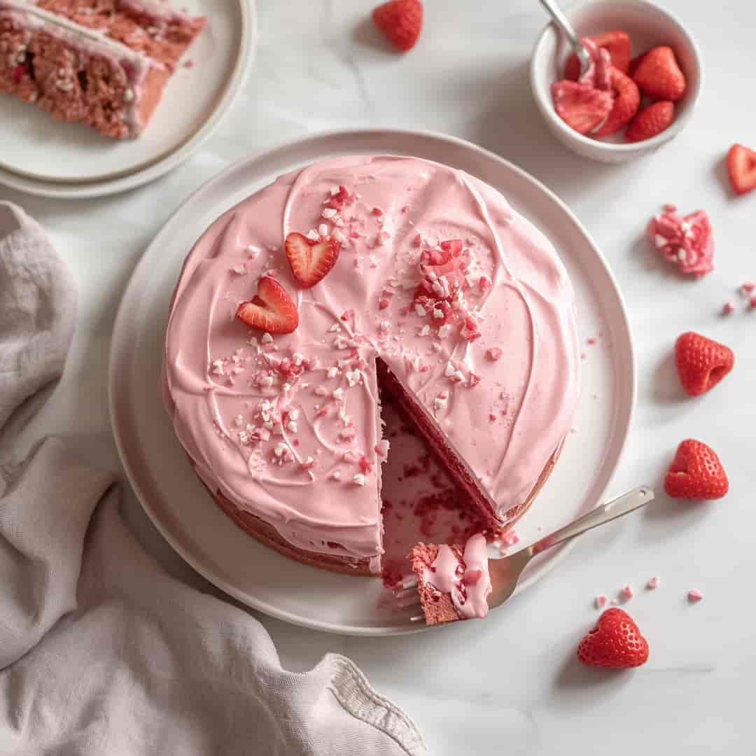 Mother's Day Pink Velvet Cake Recipe 2 Mother's Day Pink Velvet Cake Recipe