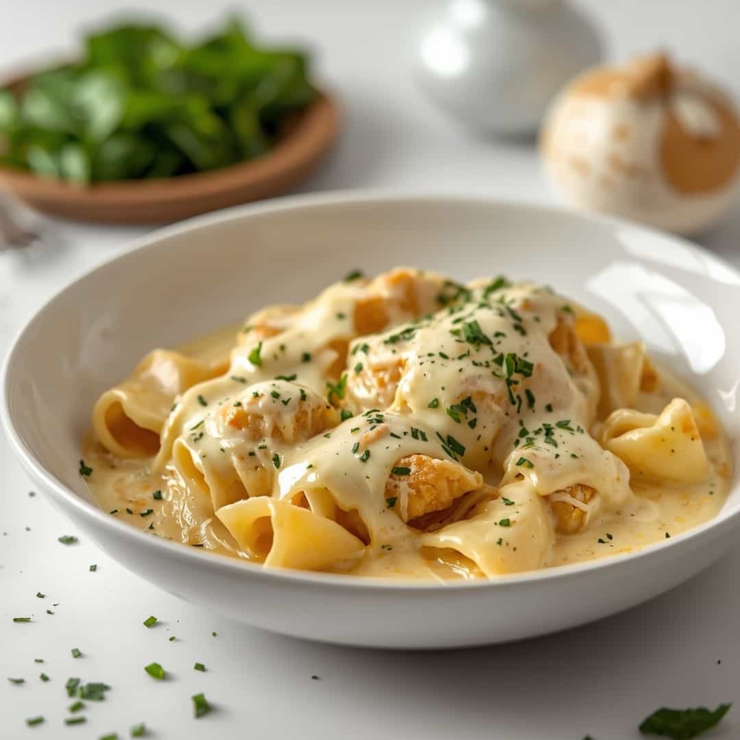 Mozzarella Garlic Butter Chicken Bowties In Cheesy Cream Delight 2 Mozzarella Garlic Butter Chicken Bowties In Cheesy Cream Delight