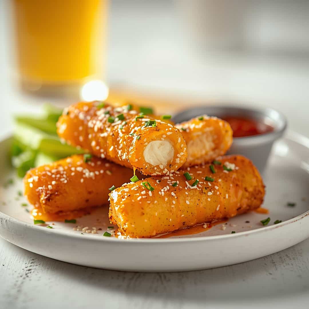 Nashville Hot Mozzarella Sticks