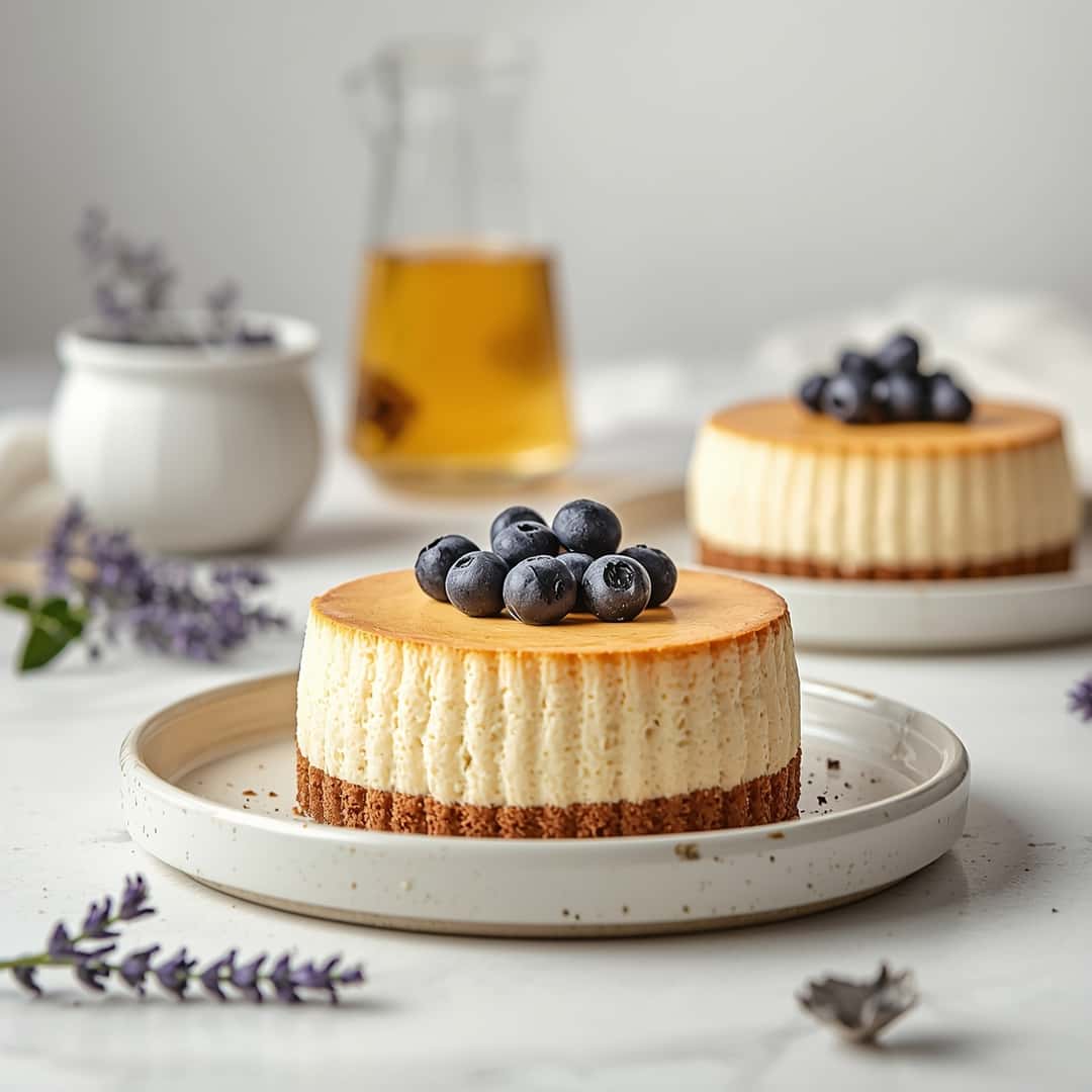 No Bake Honey Lavender Cheesecake So Lush Creamy
