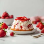 No Bake Strawberry Cloud Cake