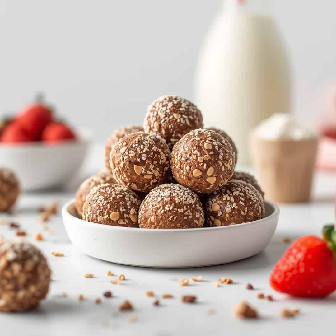 No-Bake Sugar Free Protein Balls 2 No-Bake Sugar Free Protein Balls