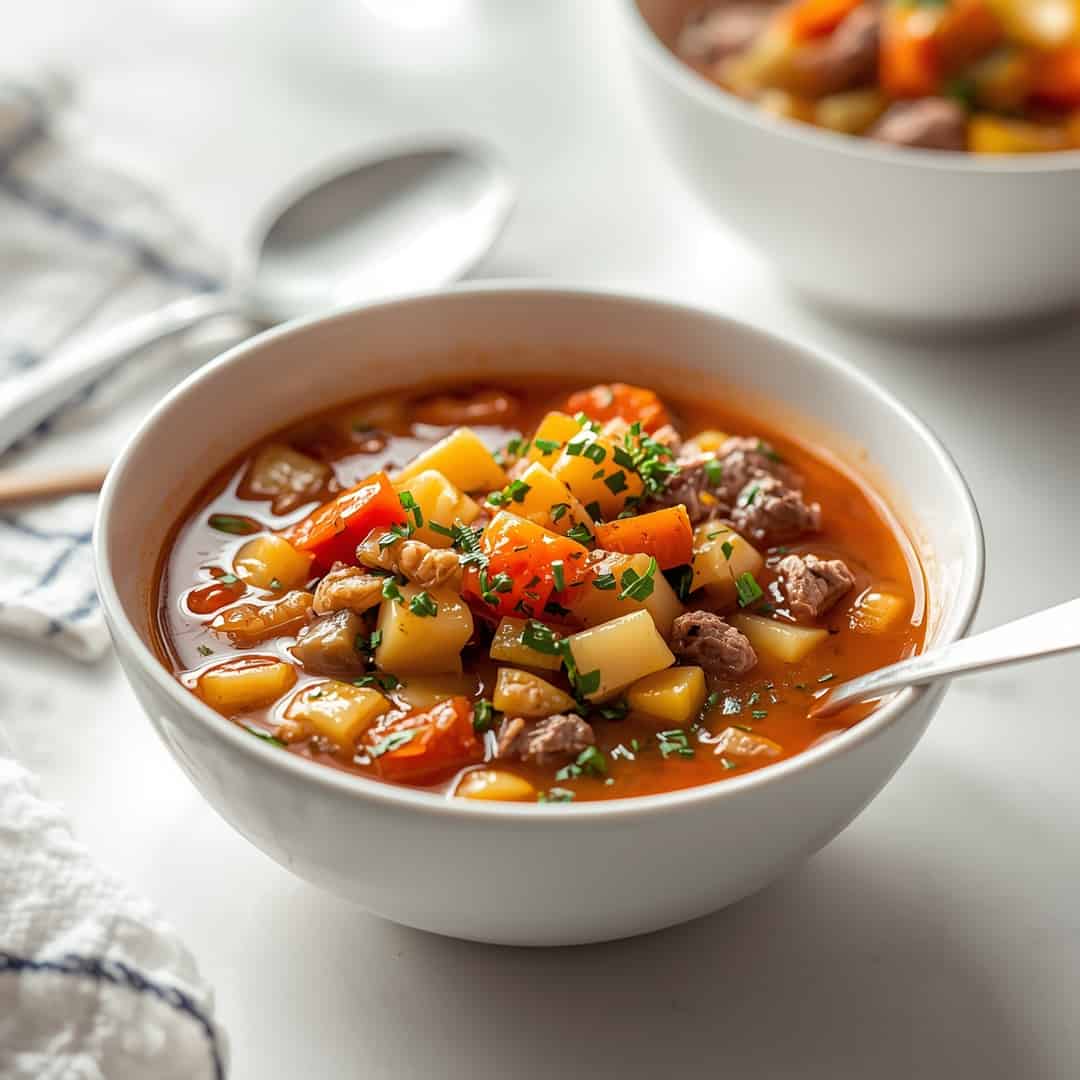 Old Fashioned Vegetable Beef Soup
