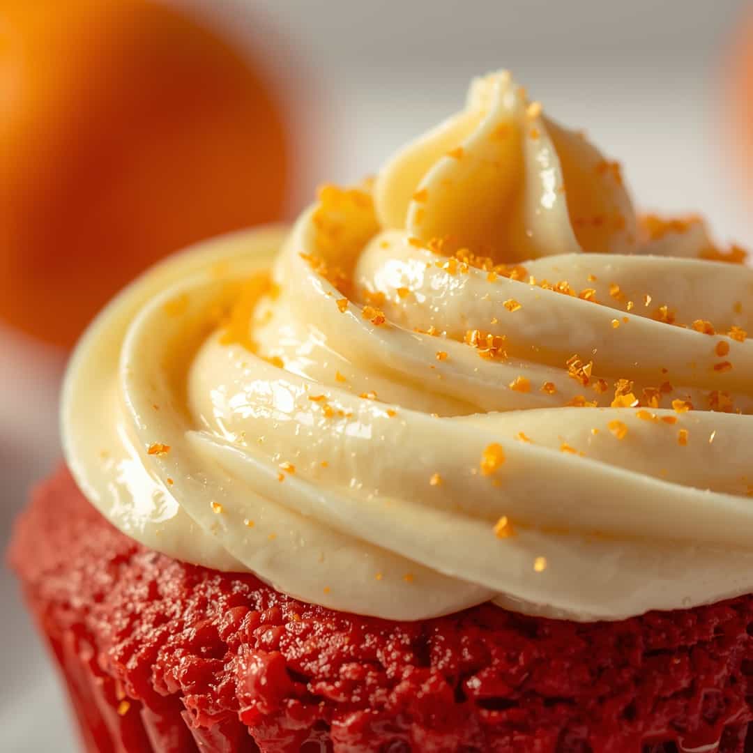 Orange Velvet Cake Cream Cheese Frosting