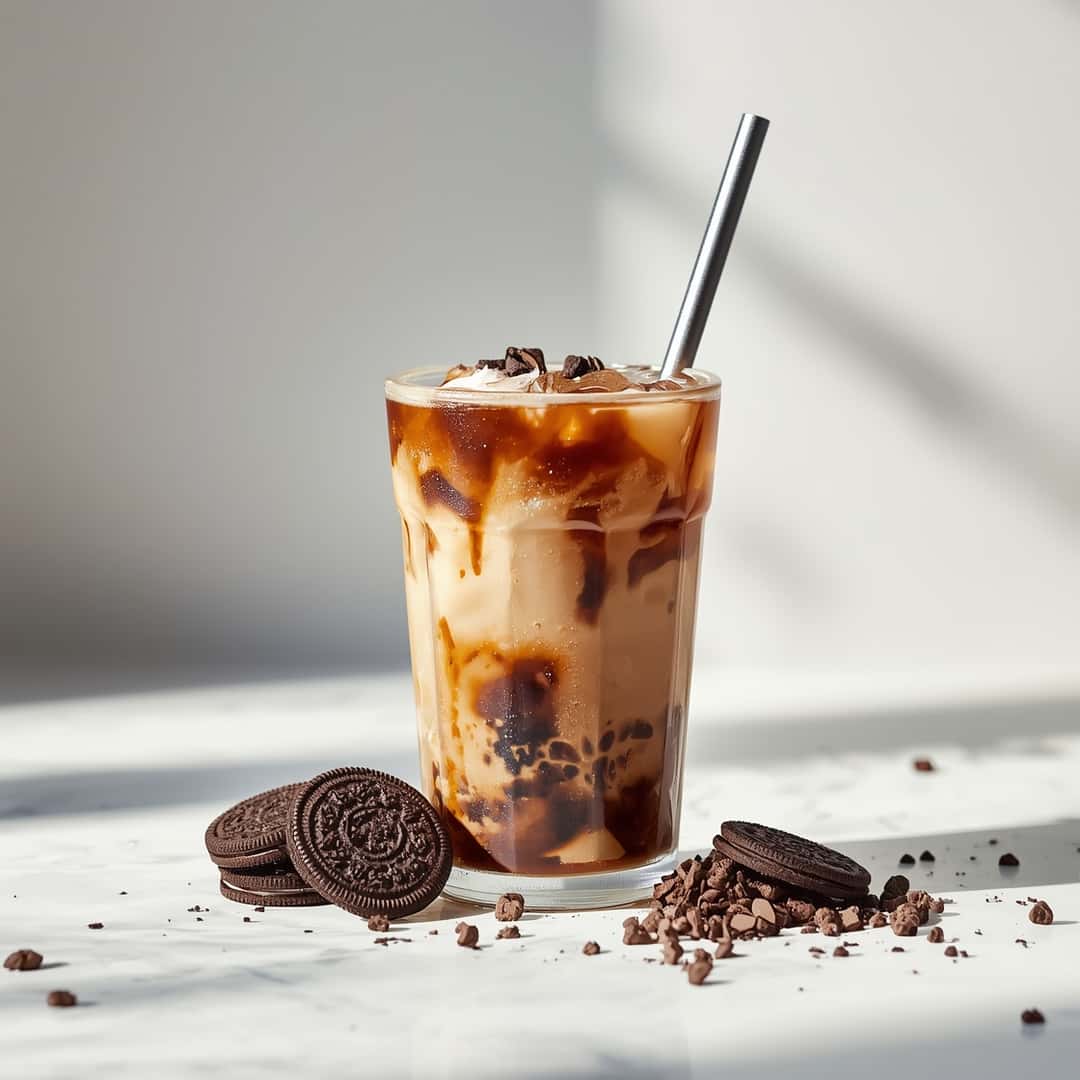 Oreo Iced Coffee 2 Oreo Iced Coffee