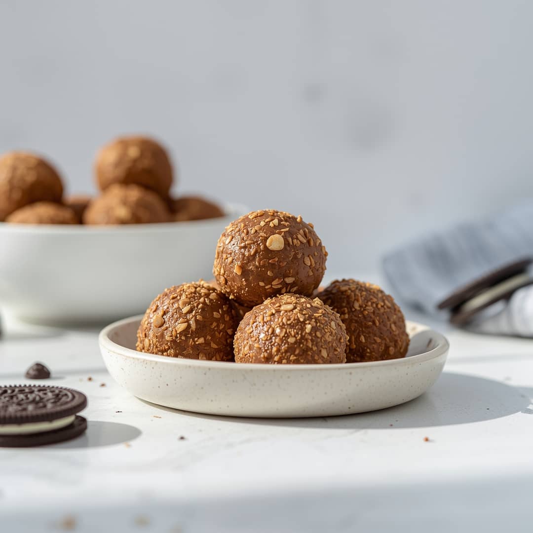 Oreo Protein Balls 2 Oreo Protein Balls
