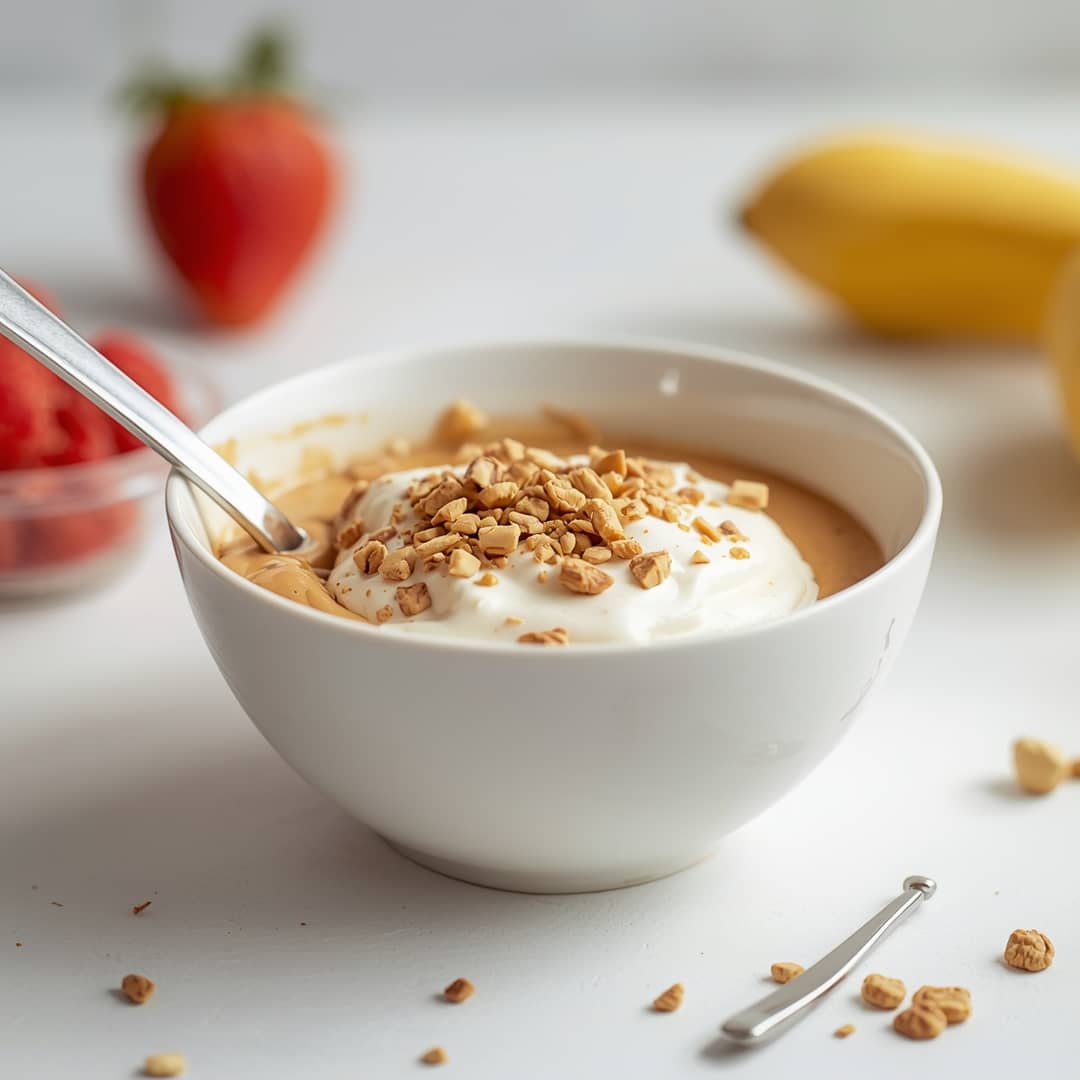 Peanut Butter Yogurt Bowl 2 Peanut Butter Yogurt Bowl
