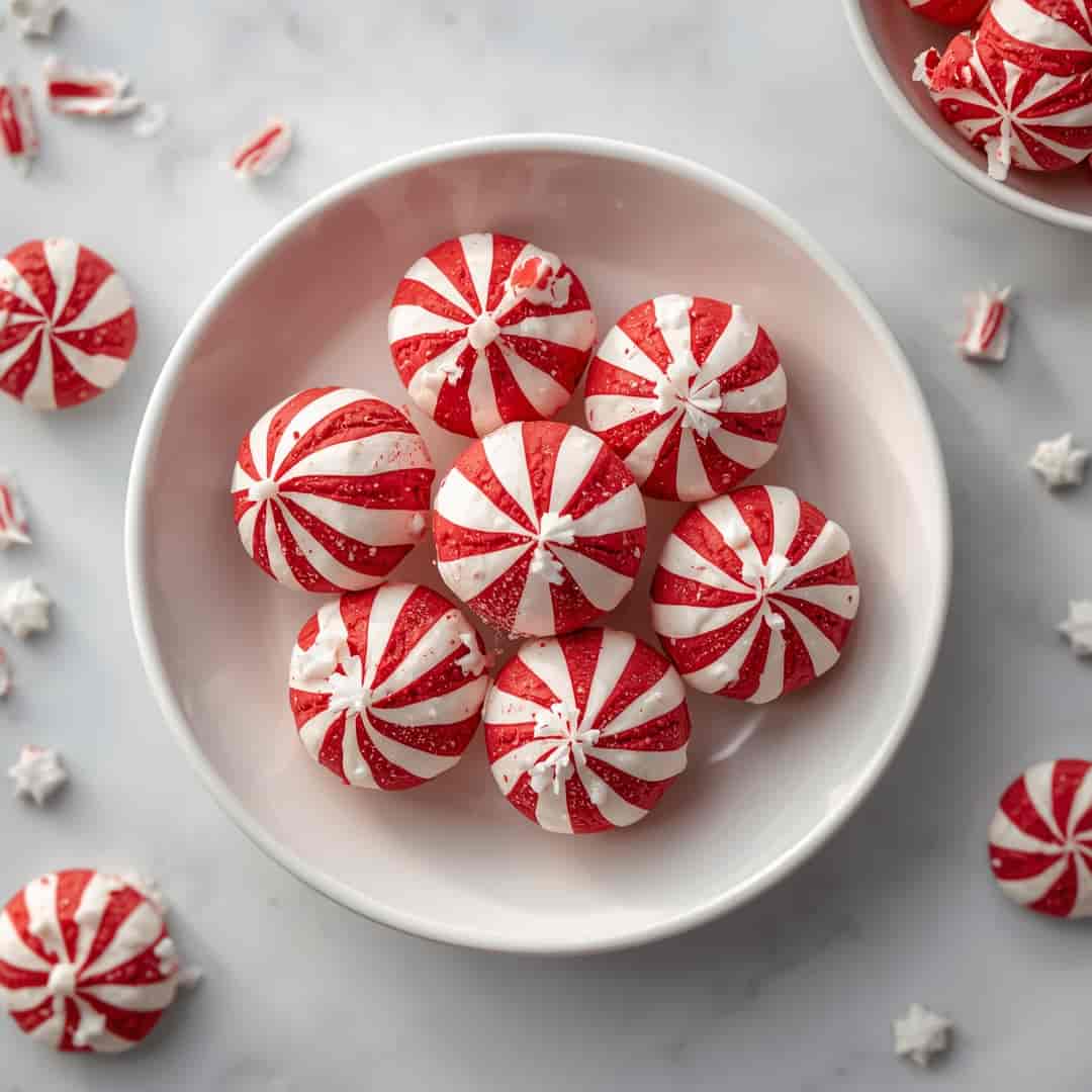 Peppermint Red Velvet Blossoms 2 Peppermint Red Velvet Blossoms