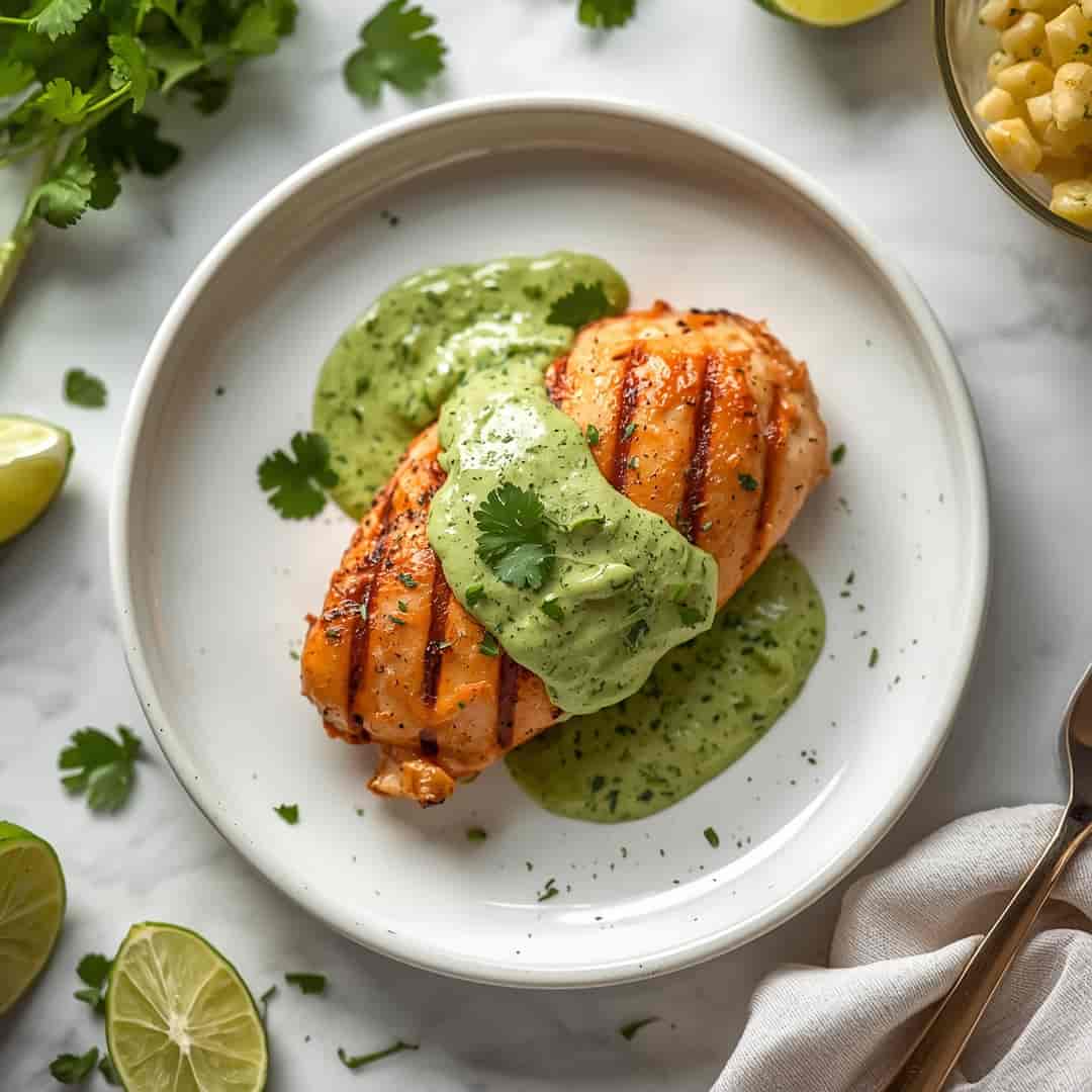 Peruvian Grilled Chicken Creamy Green Sauce 2 Peruvian Grilled Chicken Creamy Green Sauce