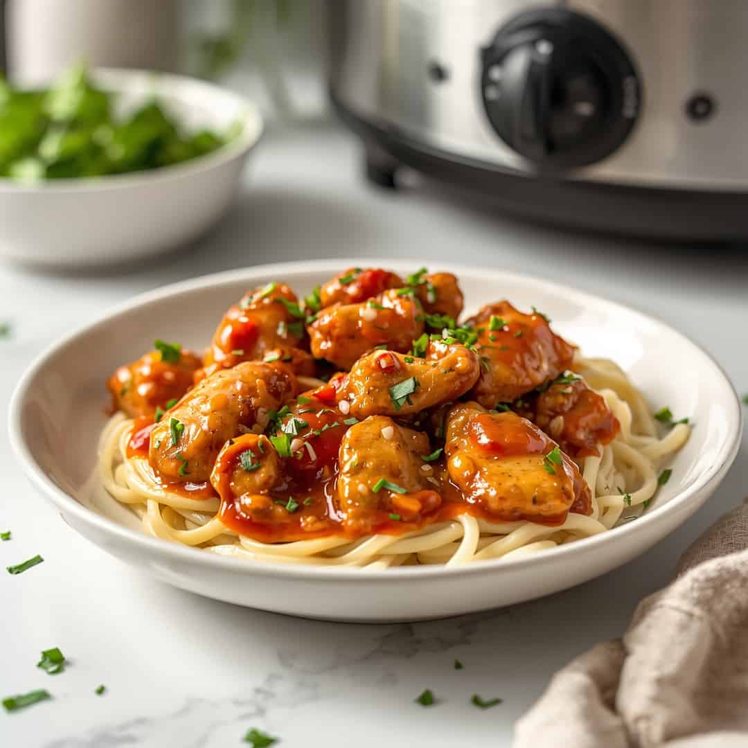 Quick Delicious Crockpot Chicken