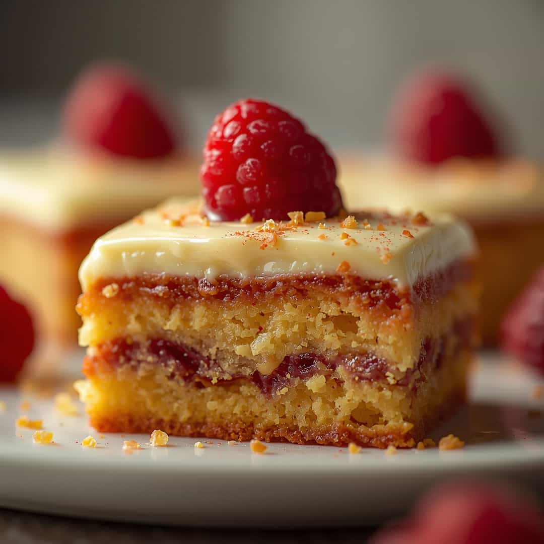 Raspberry Cake Lemon Buttercream