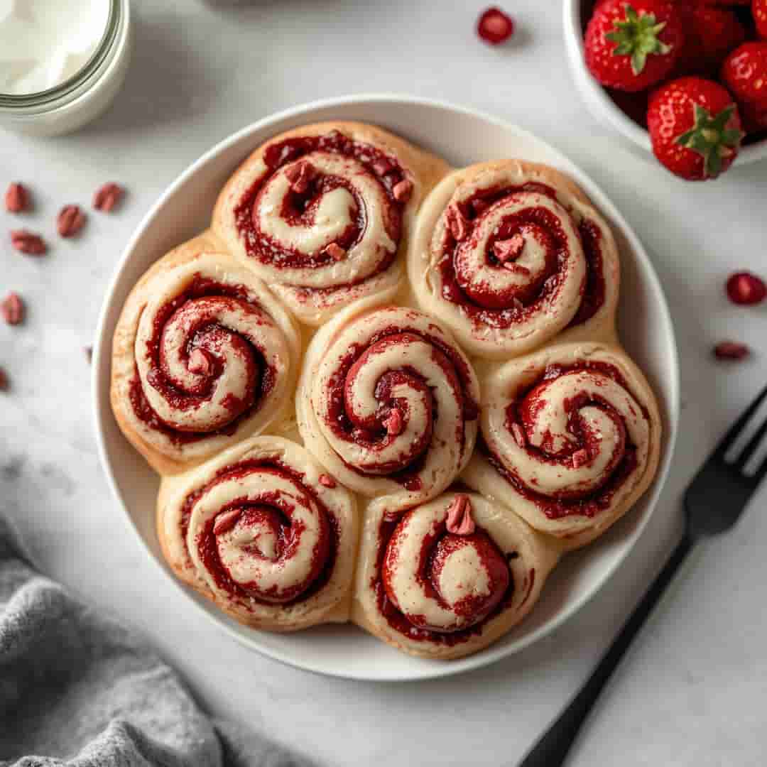 Red Velvet Cake Mix Cinnamon Rolls 2 Red Velvet Cake Mix Cinnamon Rolls