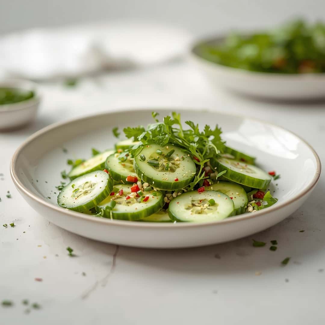Refreshing Cucumber Vinegar Salad